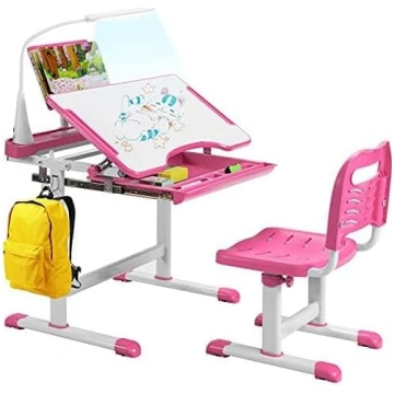 Generisch Children"s Table and Chair with Book Sta
