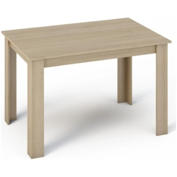 KONGO 120X80 SONOMA galds virtuvei un viesistabai