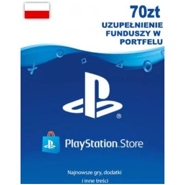 Polija PSN 70 PLN Dāvanu Karte Sony