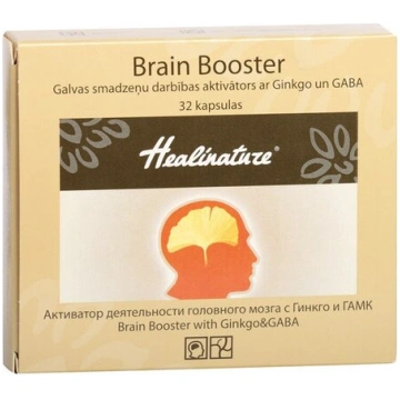 Uztura bagātinātājs Healinature Brain Booster Galv