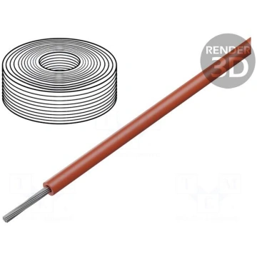 Wire | SiFF | 1x10mm2 | stranded | Cu | silicone |