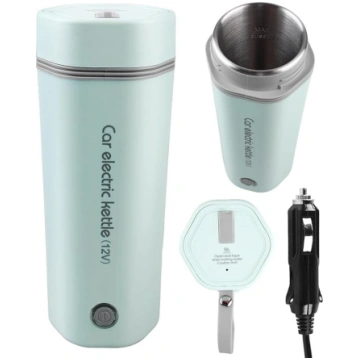 12 V tējkanna automašīnai, 450 ml elektriskā mobil