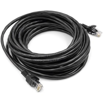 Cat5E UTP kabelis, 7,5 m, melns POWER PLANT, LLC C