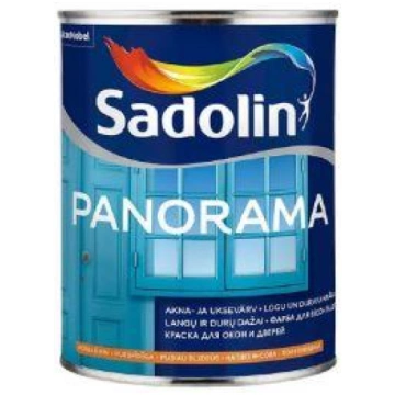 Sadolin Panorama Pusspīdīga ūdens bāzes krāsa, log
