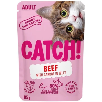 CATCH Beef and carrot in jelly - wet cat food - 85
