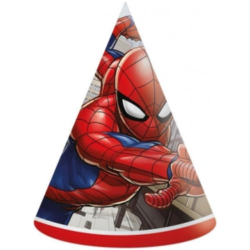 Svētku cepurītes "Spiderman" 6 gab