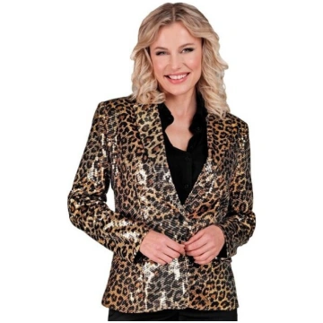 MODĪGA JAKA (dzīvnieku stila leoparda raksta jaka 