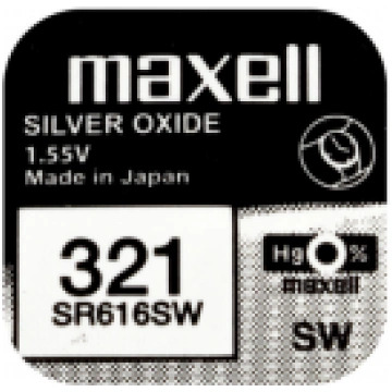 Maxell 321 SR616SW SR616SW SR616 616 1.55V 15mAh S