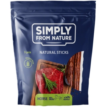 SIMPLY FROM NATURE Dabīgi zirga gaļas cigāri 3 gab