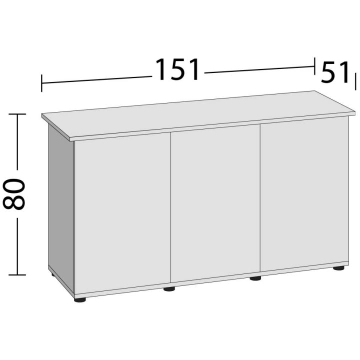 Cabinet Rio SBX 400/450 black