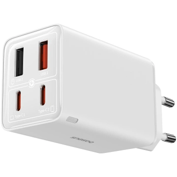 Baseus GaN6 Pro 2xUSB-C + 2xUSB 65W white ( 693217