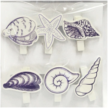 Set of 6 beach clips Casolaro Hotellerie SpA