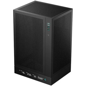 Deepcool PC Gaming Case CH170 DIGITAL Black Mini I
