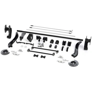 Rear extended-travel shock accessory system TeraFl