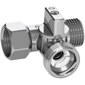 ARCO pieslēgvemtīlis T-veida hromēts 3/4""x1/2""x1