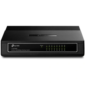 TP-LINK TL-SF1016D network switch Fast Ethernet (1