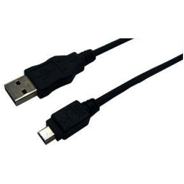 Kabelis Usb Logilink Usb-a - Miniusb 1.8 M Melns (