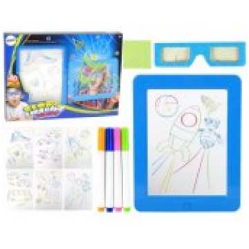 LEAN Toys LeanToys Magic Illuminated 3D Whiteboard