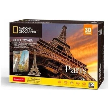 CubicFun Eiffel Tower 3D puzzle 80 pc(s) Buildings