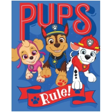 Pleds Paw Patrol 130x170cm