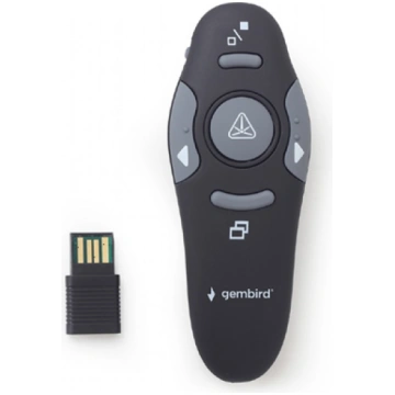 Gembird Wireless presenter with laser pointer , WP