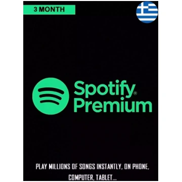 Spotify Greece 3 Month Gift Card