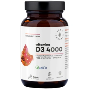 Vitamin D3 4000 iu Aura Herbals 90 caps