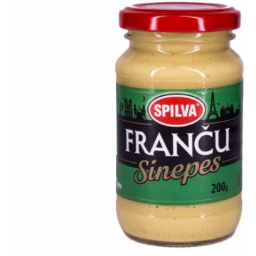Sinepes franču "Spilva" 200g