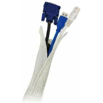 LOGILINK - Flexible cable organizer gray | KAB0007