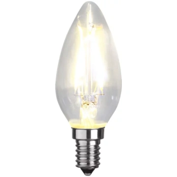 LED spuldze filament Star Trading Clear E14, C35, 