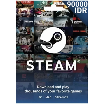Indonesia Steam 90000 IDR Gift Card