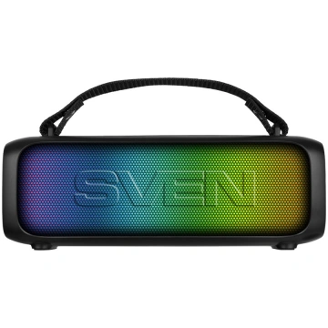 SVEN Speaker 2.0 portable PS-235, black (12W, TWS,