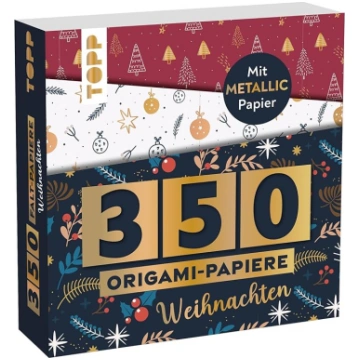 Topp 350 Origami papīri Ziemassvētku radošums, Ama