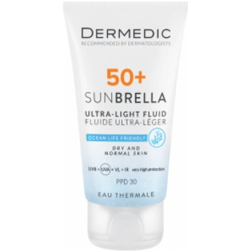 DERMEDIC fluīds normālais ādai SUNBRELLA ,SPF50+, 