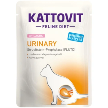 Kattovit Feline Diet Urinary gulašs ar lasi kaķiem