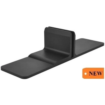 Galda starpsienas stiprinājums 300 x 80 mm (melns)