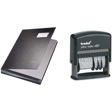 Leitz 57000195 Parakstu mape (polipropilēna, A4, 2