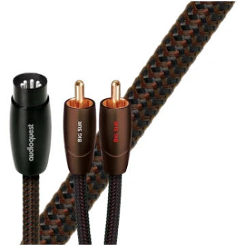 Big Sur 5 Pin DIN spraudnis-2RCA Audioquest