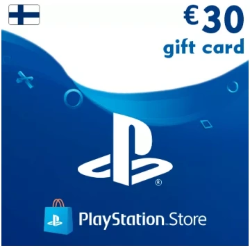 PSN karte 30 EUR (Somija) - PlayStation dāvanu kar