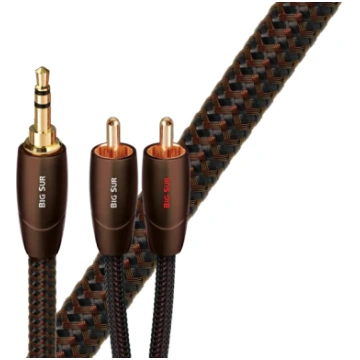 Big Sur 2RCA-3,5mm spraudnis Audioquest