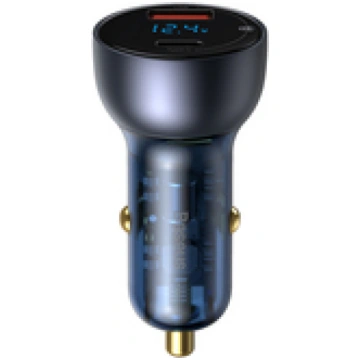Baseus CCKX-C0G Auto Lādētājs USB-C / USB / 3A / 6