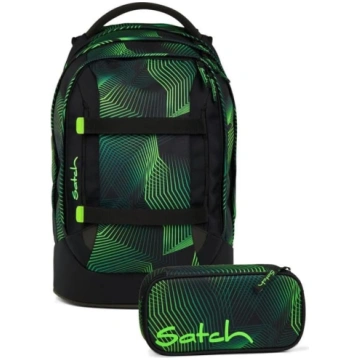 satch Pack of 2 Skolas mugursoma ar penālīti ANEB0