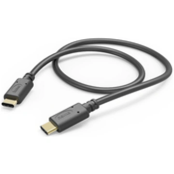 Hama 00201591 Charging Cable USB-C - USB-C 1.5m bl