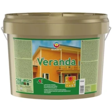 Eskaro VERANDA 2.75L BRŪNA krāsa koka fasādēm
