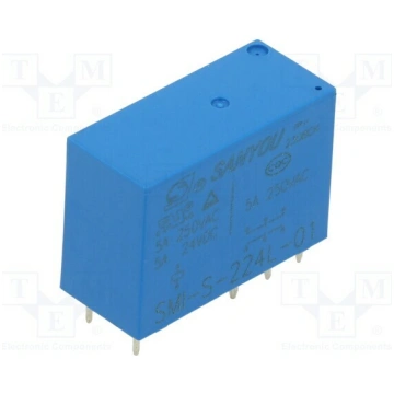Relay: electromagnetic; DPDT; Ucoil: 24VDC; Iconta