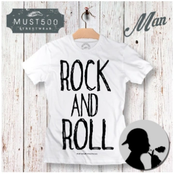 Rock and Roll Must500 T-Shirt Men