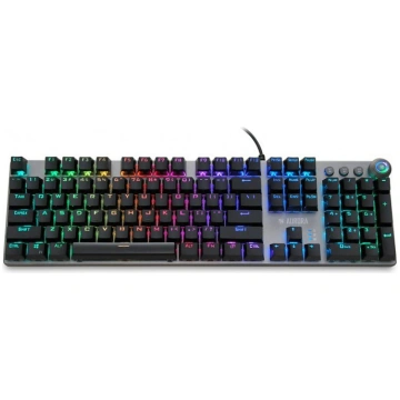iBox Aurora K-4 keyboard USB QWERTY Black