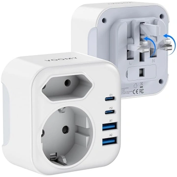 Voomy G tipa ceļojuma adapteris - ceļojuma adapter