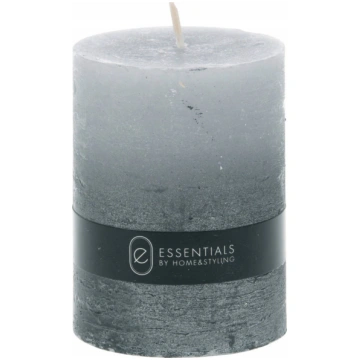 Home Styling Collection CANDLE PILLAR DIP DYE GREE