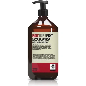 EightTripleEight Caffeine Shampoo atsvaidzinošs ša